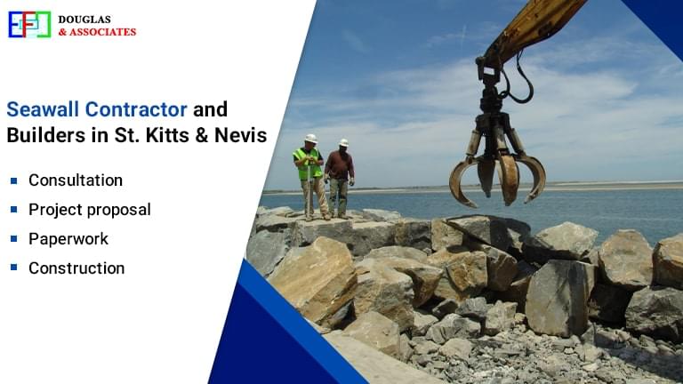 Ef-douglas-and-associates Seawall Design Contractor And Builders In St. Kitts & Nevis