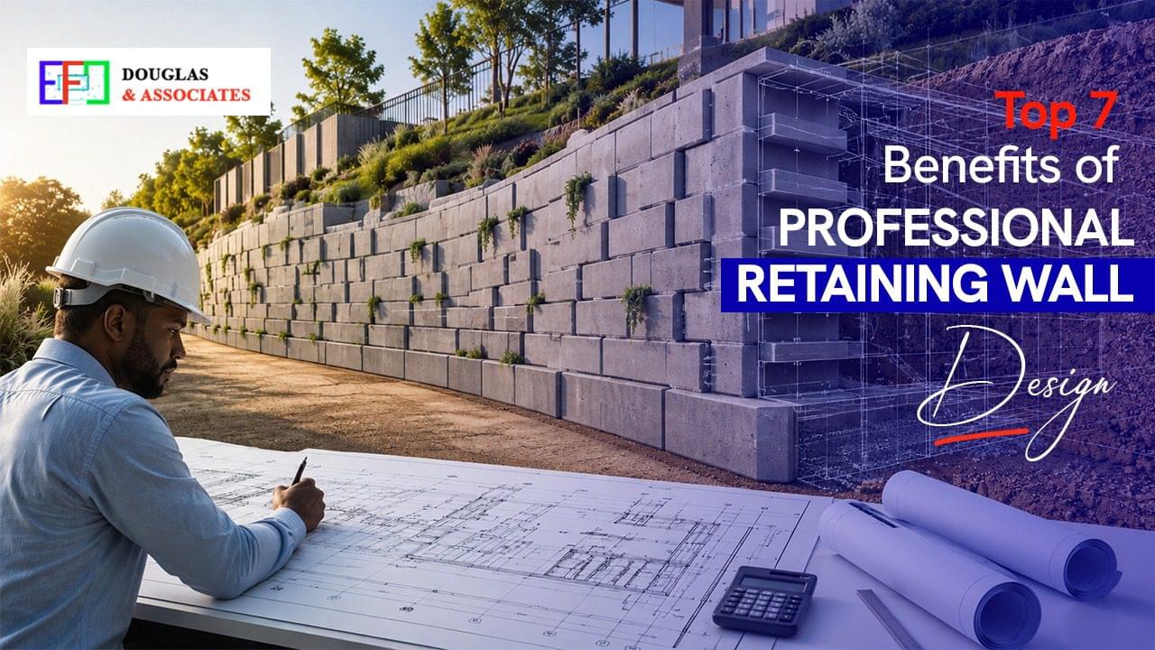 Top 7 Benefits of Professional Retaining Wall Design